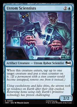 Utrom Scientists - Teenage Mutant Ninja Turtles MTG spoiler