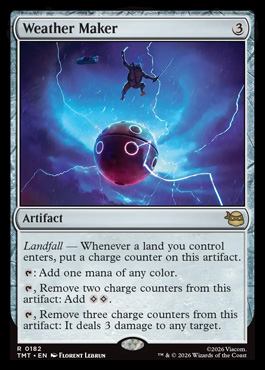 Weather Maker - Teenage Mutant Ninja Turtles MTG spoiler