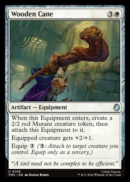 woodencane - Teenage Mutant Ninja Turtles MTG spoiler