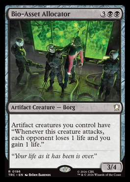 Bio-Asset Allocator - Star Trek MTG spoiler