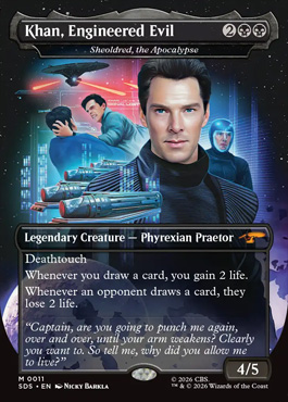 khanengineeredevil - Star Trek MTG spoiler