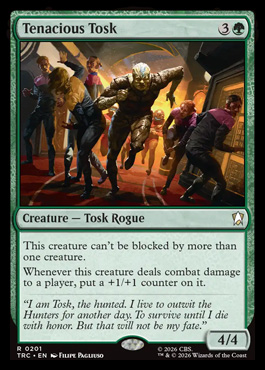 Tenacious Tosk - Star Trek MTG spoiler
